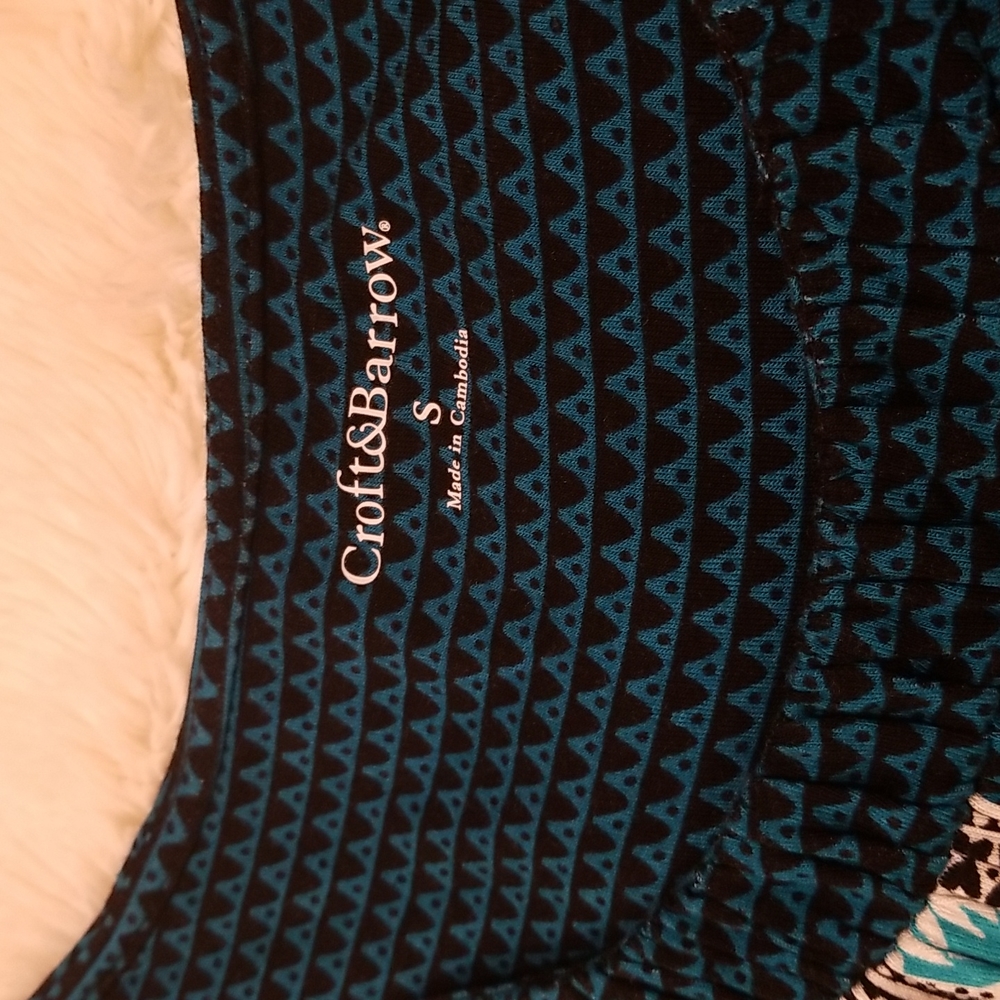 Croft&Barrow Sleeveless Tank Top, size S - Picture 6 of 11